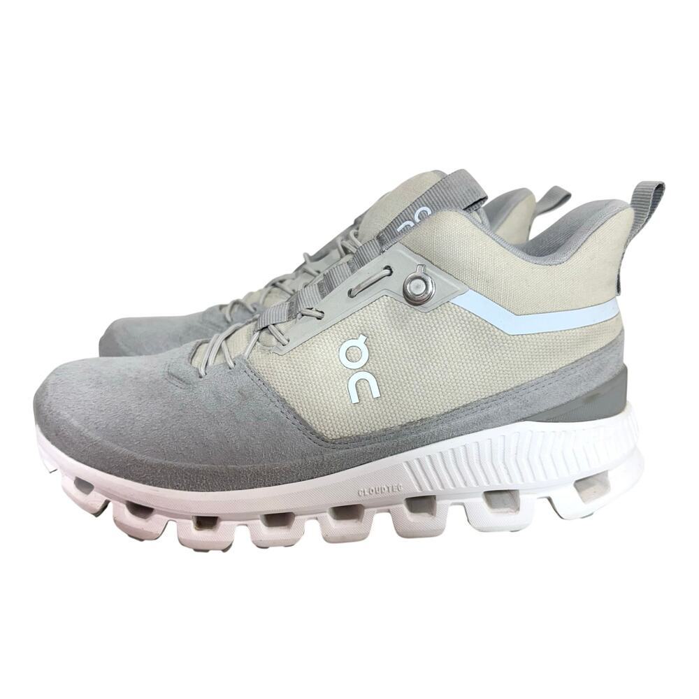 On Running Cloud Hi High-Top Sneakers Glacier Grey Women’s 6.5